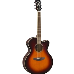 Yamaha CPX600 OVS Full body, spruce top, nato back and sides, System56T piezo and preamp; Old Violin Sunburst